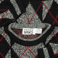 MEN'S VINTAGE 1990S ARGYLE PATTERNED KNITTED JUMPER - SMALL