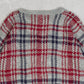 MEN'S VINTAGE 1990S CHECKED PATTERNED KNITTED JUMPER - X-LARGE