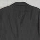 MEN'S VINTAGE 1990S GIORGIO ARMANI PINSTRIPE BLAZER SUIT JACKET - X-LARGE