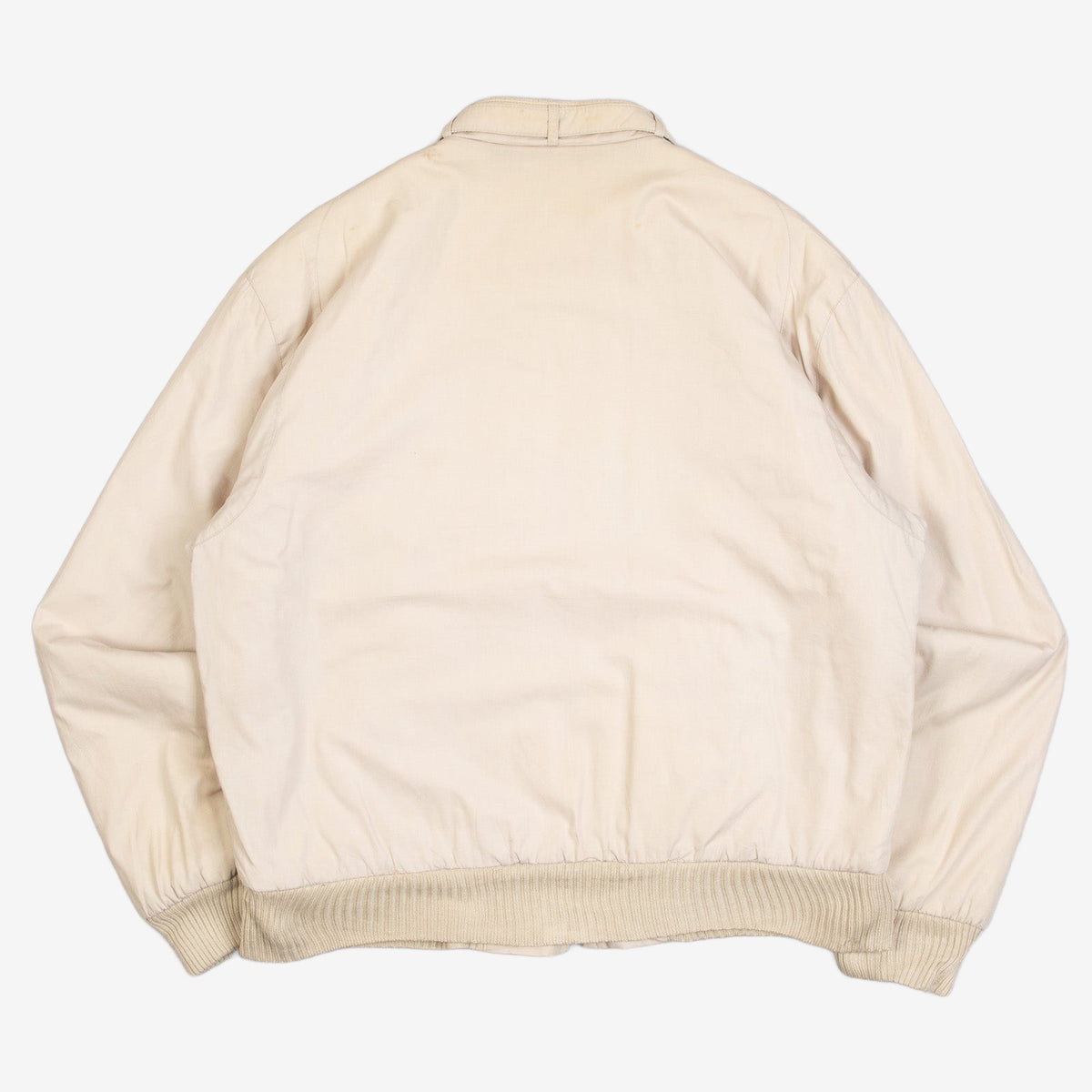 MEN'S VINTAGE 1990S MEMBERS ONLY PADDED UTILITY BOMBER JACKET - LARGE