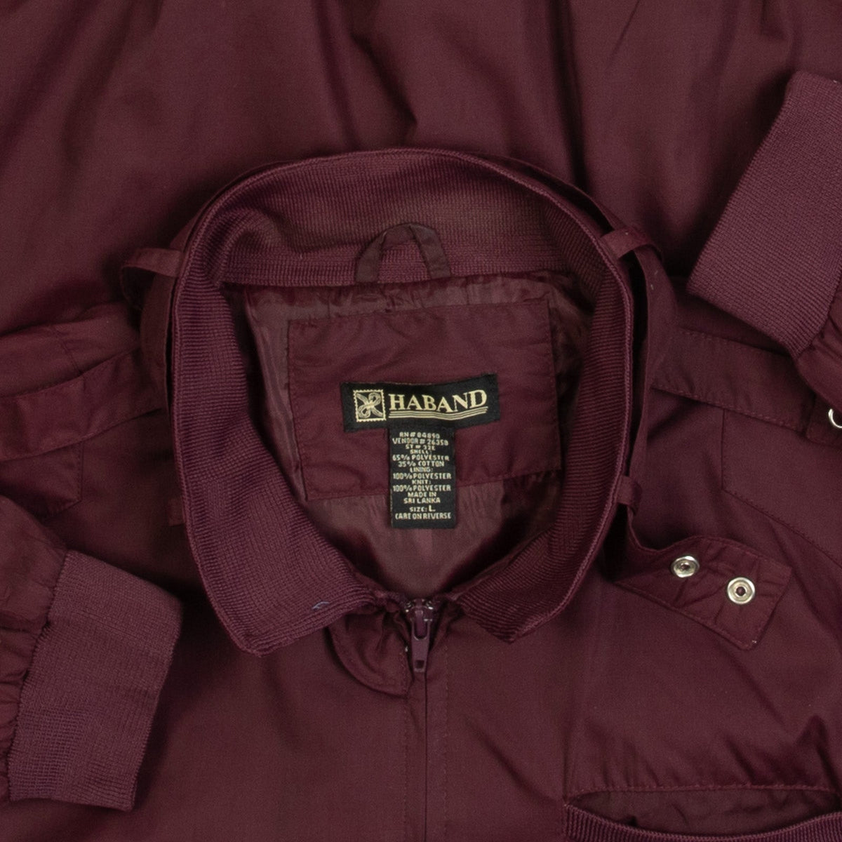 MEN'S VINTAGE 1990S UTILITY BOMBER JACKET - LARGE