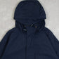 MEN'S VINTAGE 1990S EDDIE BAUER FULL ZIP HOODED PARKA JACKET - MEDIUM