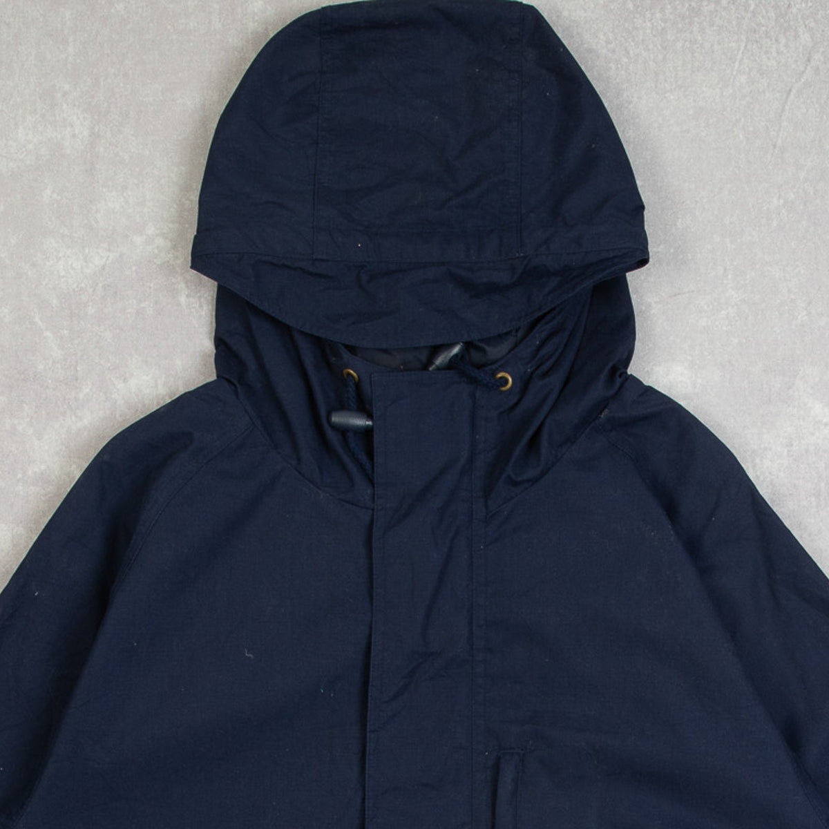 MEN'S VINTAGE 1990S EDDIE BAUER FULL ZIP HOODED PARKA JACKET - MEDIUM