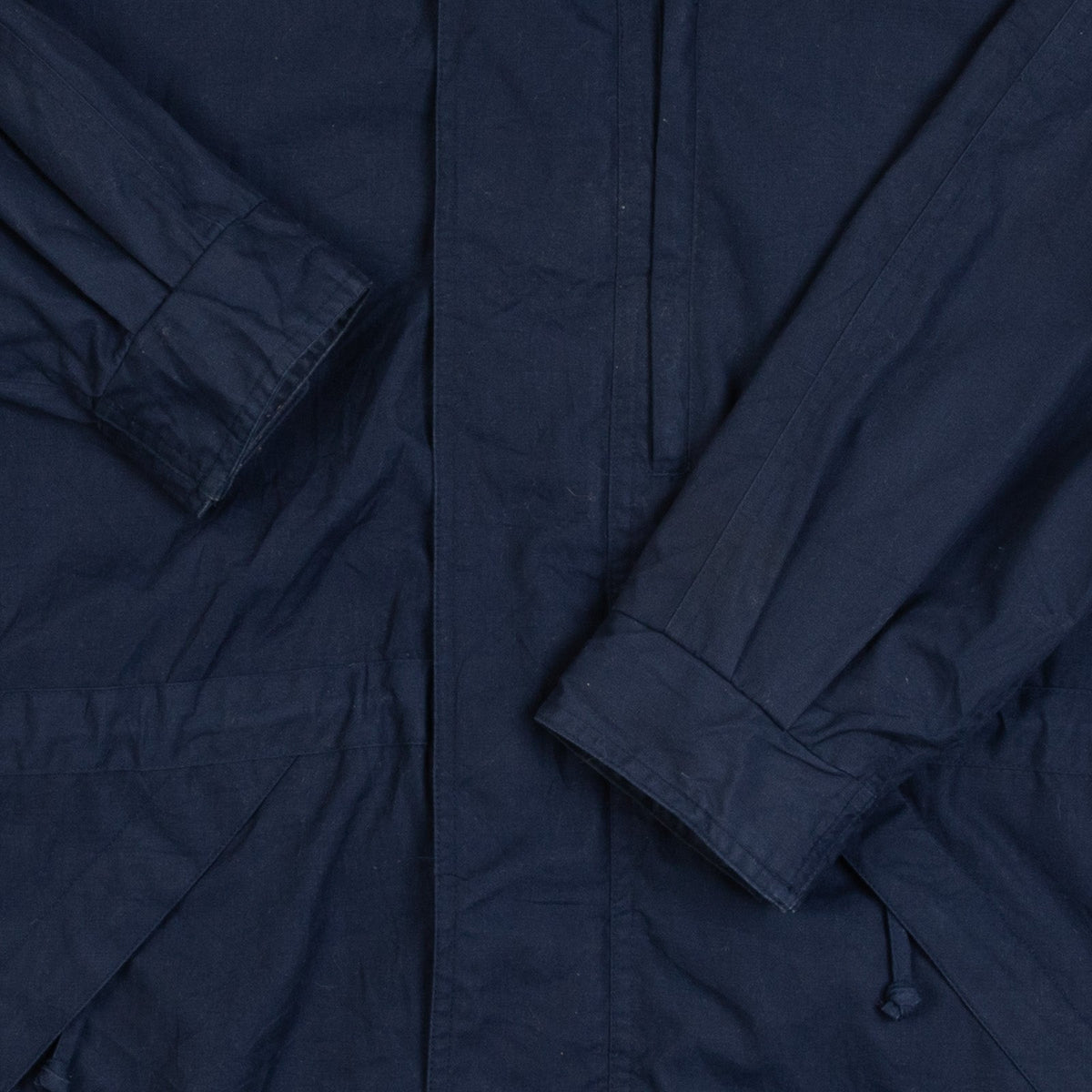 MEN'S VINTAGE 1990S EDDIE BAUER FULL ZIP HOODED PARKA JACKET - MEDIUM