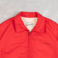 MEN'S VINTAGE 1980S SHERPA LINED HARRINGTON JACKET - LARGE