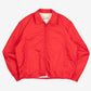 MEN'S VINTAGE 1980S SHERPA LINED HARRINGTON JACKET - LARGE