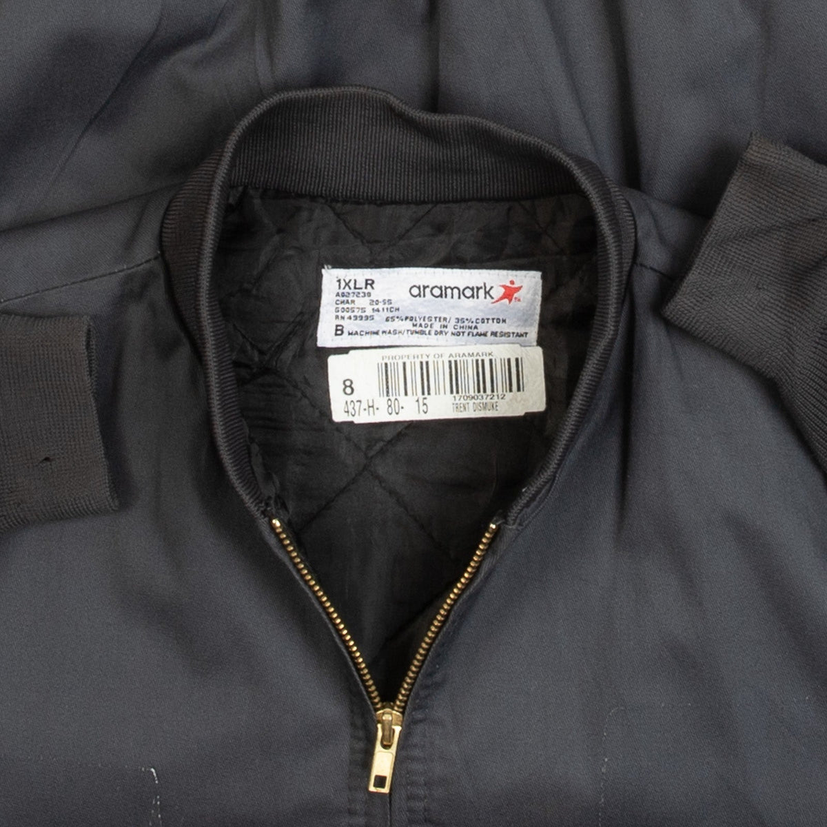 MEN'S VINTAGE 1990S WORKWEAR BOMBER JACKET - X-LARGE