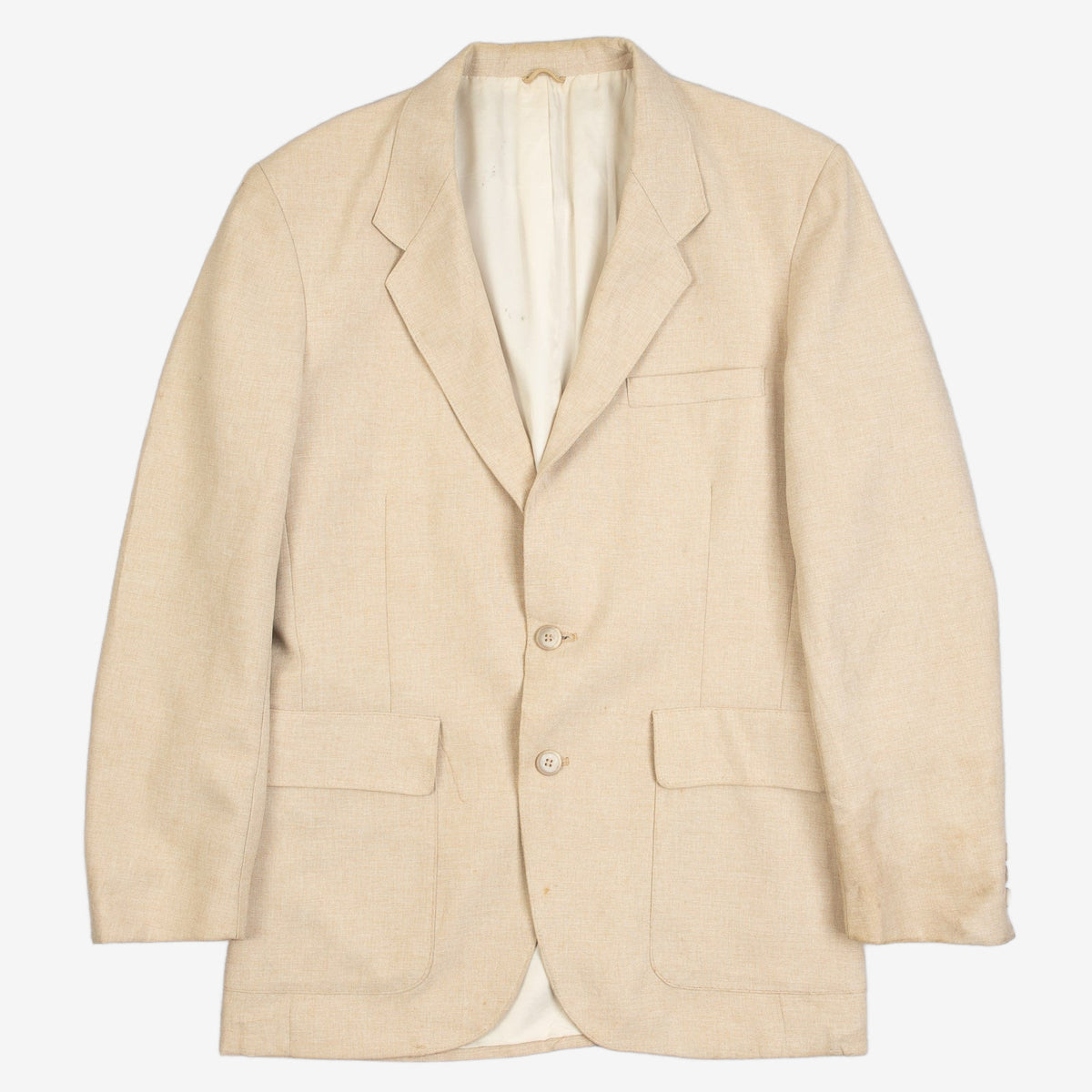 MEN'S VINTAGE 1980S LEVI'S BLAZER SUIT JACKET - SMALL