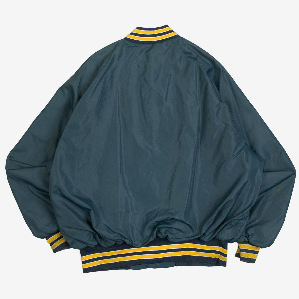 MEN'S VINTAGE 1980S FORD VARSITY BOMBER JACKET - X-LARGE