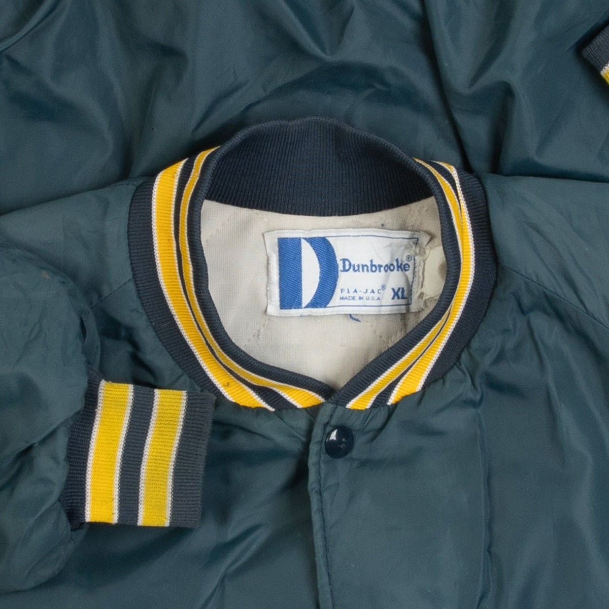 MEN'S VINTAGE 1980S FORD VARSITY BOMBER JACKET - X-LARGE