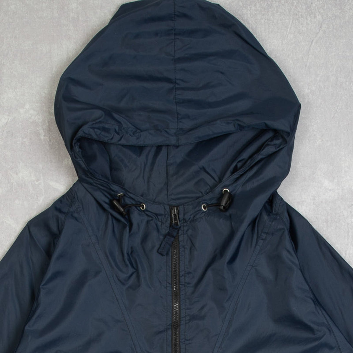 MEN'S VINTAGE 1990S PULLOVER HOODED WINDBREAKER JACKET - MEDIUM