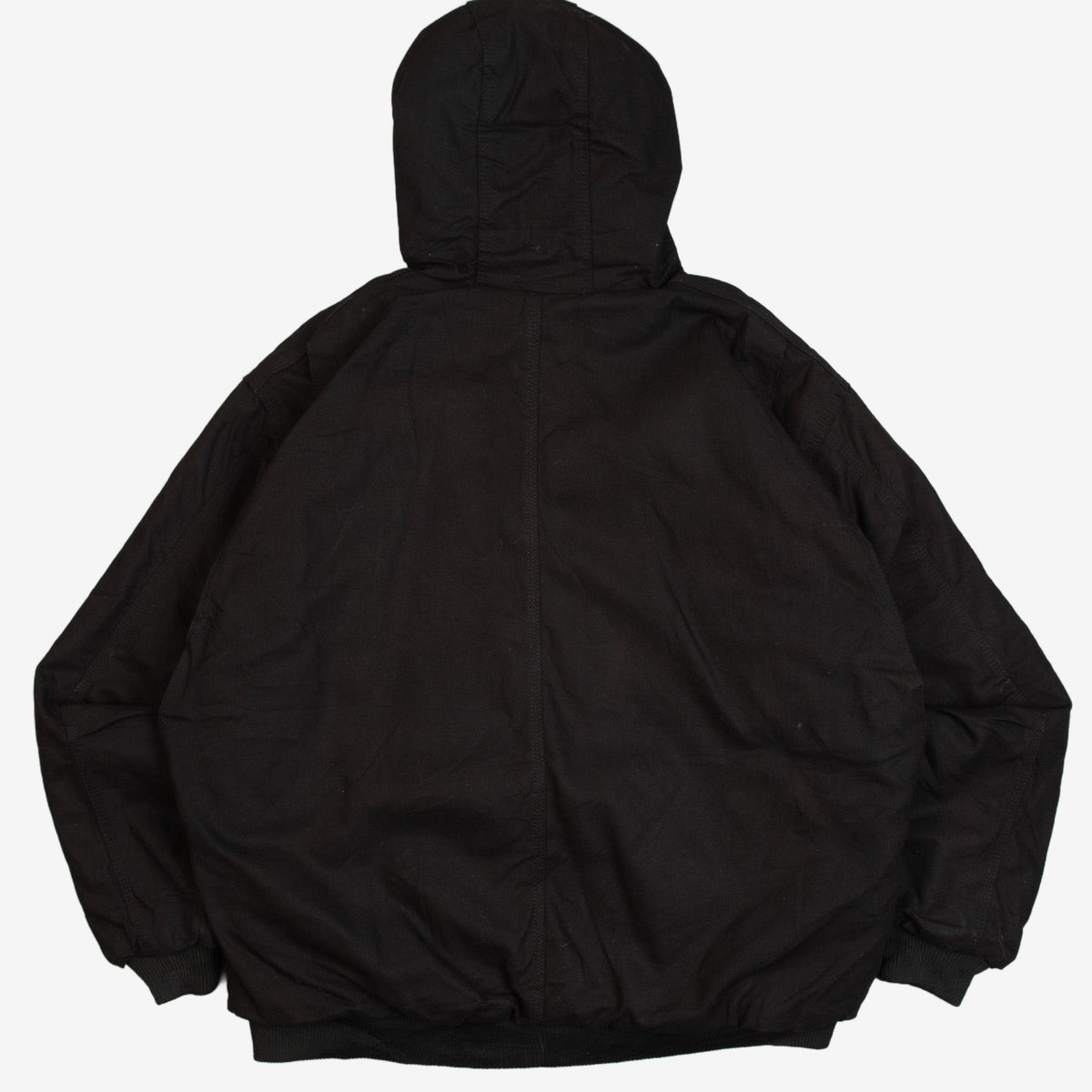 MEN'S VINTAGE 1990S HOODED WORKWEAR JACKET - X-LARGE