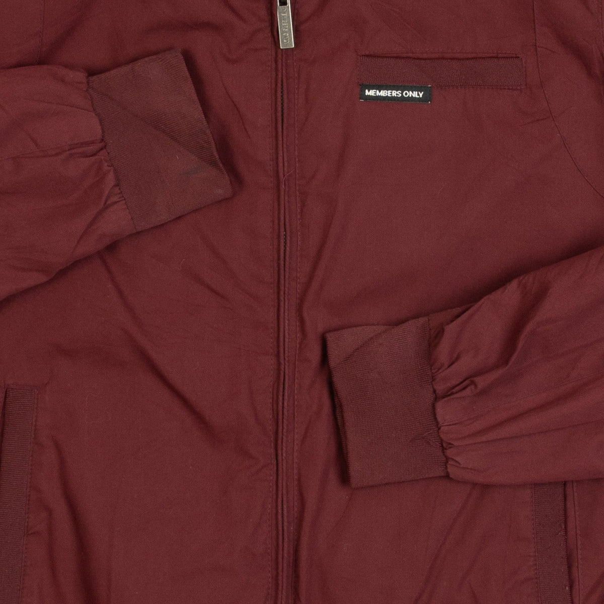 MEN'S VINTAGE MEMBERS ONLY UTILITY BOMBER JACKET - SMALL
