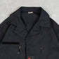 MEN'S VINTAGE 1970S UTILITY MILITARY JACKET - MEDIUM