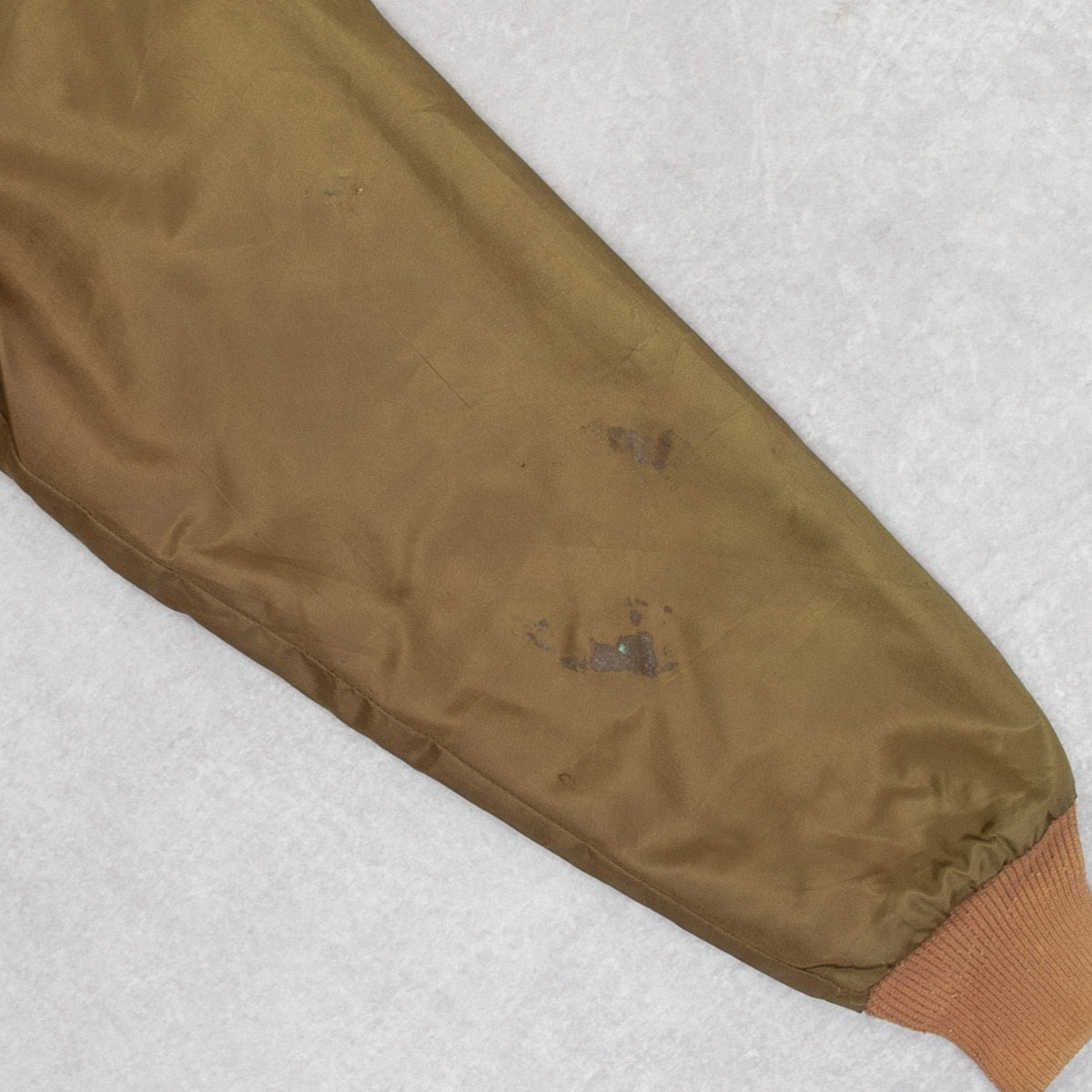 MEN'S VINTAGE 1980S SHERPA LINED COACH JACKET - X-LARGE