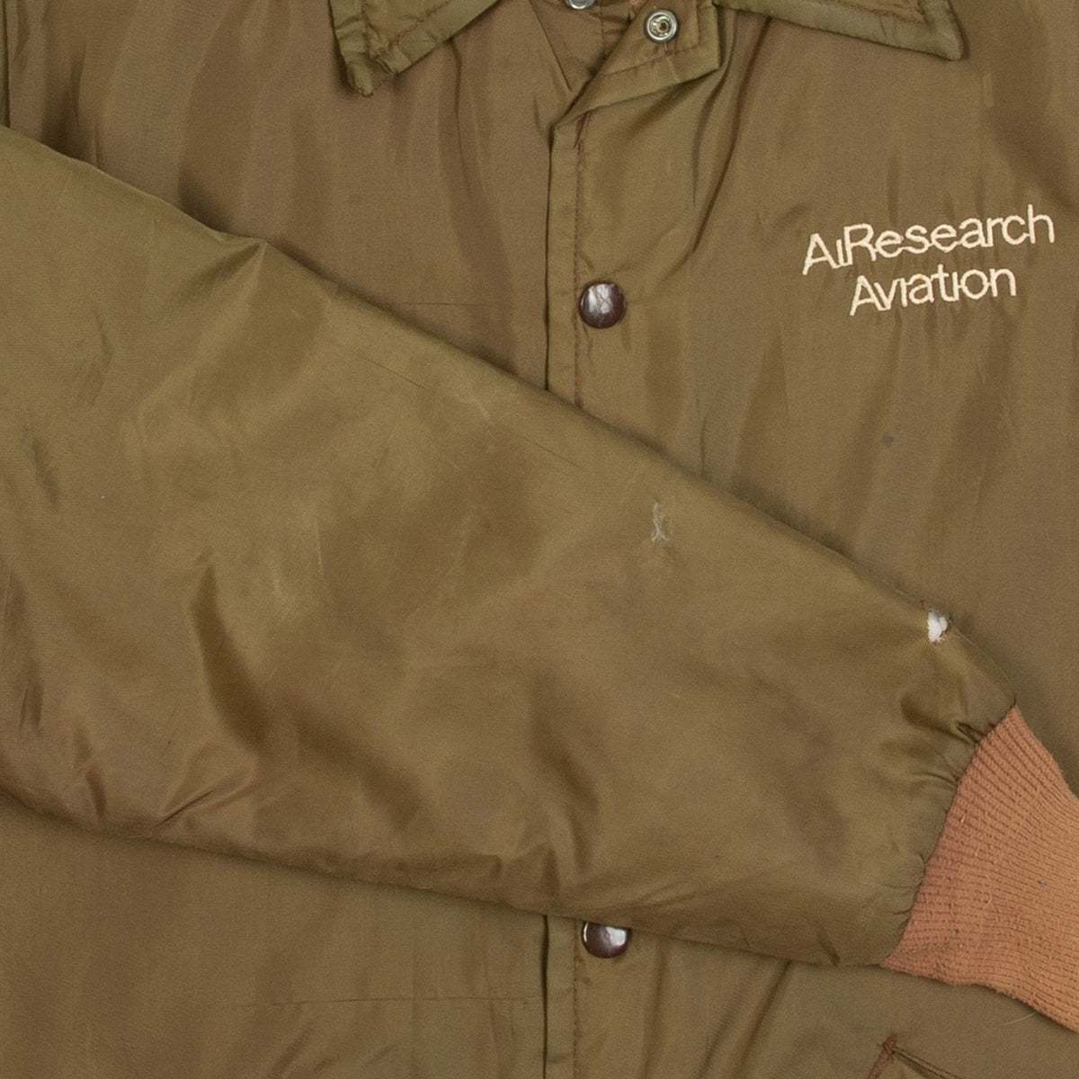 MEN'S VINTAGE 1980S SHERPA LINED COACH JACKET - X-LARGE
