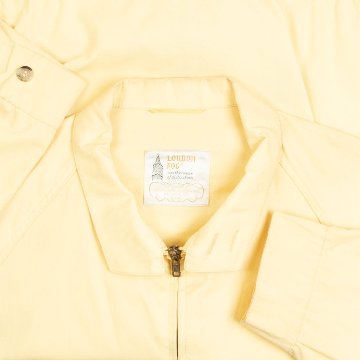 MEN'S VINTAGE 1980S BOXY HARRINGTON JACKET - LARGE