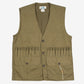 MEN'S VINTAGE 1980S QUILTED VEST JACKET - MEDIUM