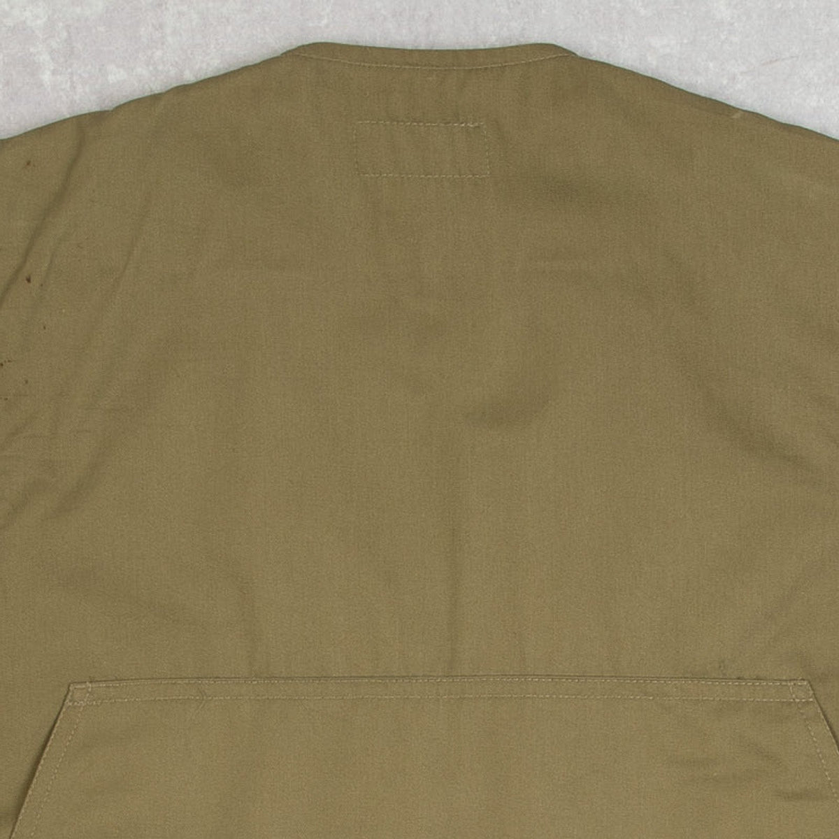 MEN'S VINTAGE 1980S QUILTED VEST JACKET - MEDIUM