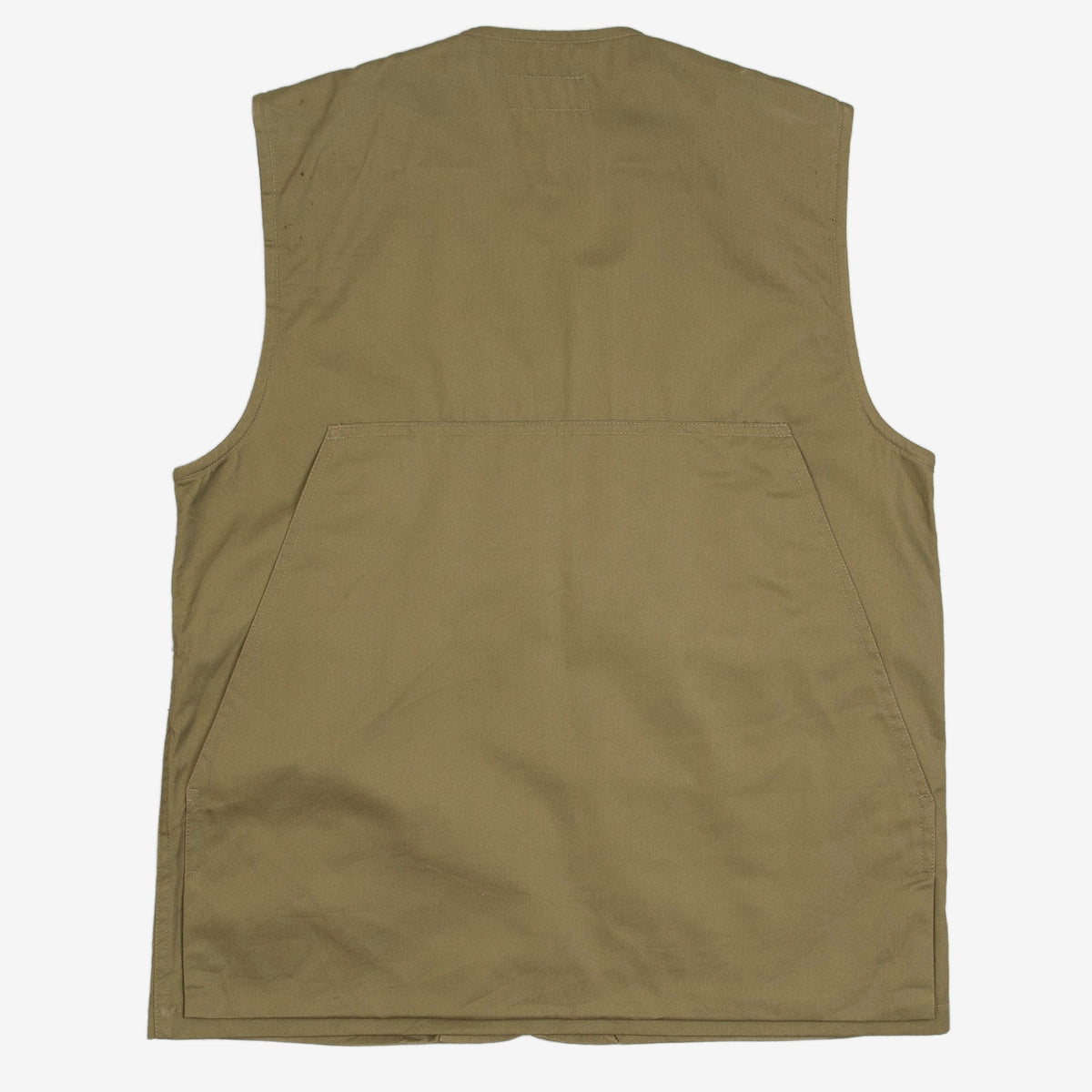 MEN'S VINTAGE 1980S QUILTED VEST JACKET - MEDIUM