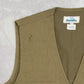 MEN'S VINTAGE 1980S QUILTED VEST JACKET - MEDIUM