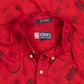 MEN'S VINTAGE 1990S RALPH LAUREN PATTERNED SHIRT - LARGE