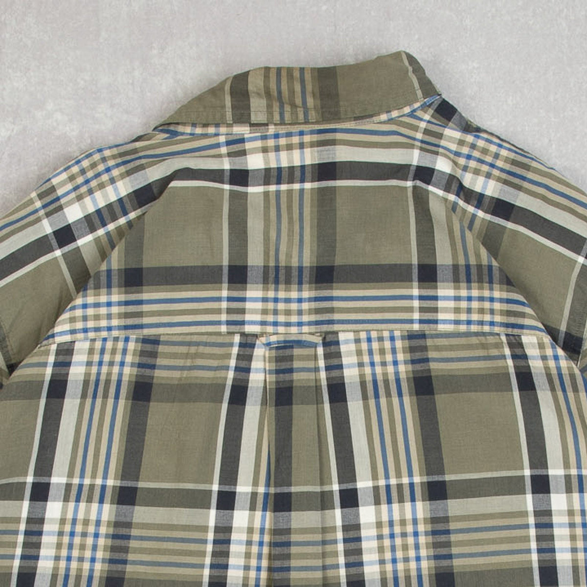 MEN'S VINTAGE CHAPS CHECKED LONG SLEEVE SHIRT - X-LARGE