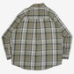MEN'S VINTAGE CHAPS CHECKED LONG SLEEVE SHIRT - X-LARGE
