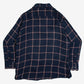 MEN'S VINTAGE 1990S WOOL STYLE CHECKED FLANNEL SHIRT - X-SMALL