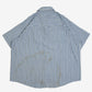 MEN'S VINTAGE 1990S STRIPED WESTERN SHORT SLEEVE SHIRT - XXX-LARGE