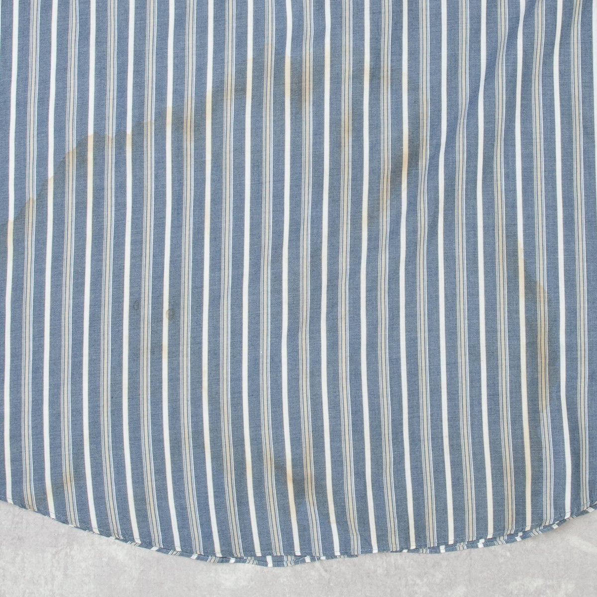 MEN'S VINTAGE 1990S STRIPED WESTERN SHORT SLEEVE SHIRT - XXX-LARGE