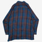 MEN'S VINTAGE 1990S CHECKED WOOL STYLE FLANNEL SHIRT - X-LARGE