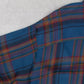 MEN'S VINTAGE 1990S CHECKED WOOL STYLE FLANNEL SHIRT - X-LARGE
