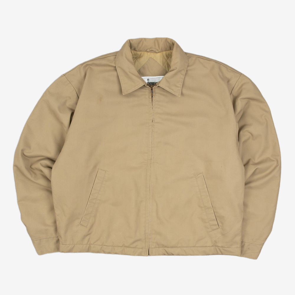 MEN'S VINTAGE FULL ZIP HARRINGTON JACKET - MEDIUM
