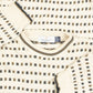 MEN'S VINTAGE 1990S STRUCTURED PATTERNED KNITTED JUMPER - X-LARGE