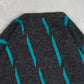 MEN'S VINTAGE 1980S PATTERNED KNITTED JUMPER - LARGE