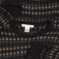 MEN'S VINTAGE 1990S PATTERNED KNITTED JUMPER - X-LARGE