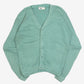MEN'S VINTAGE 1980S KNITTED CARDIGAN - LARGE