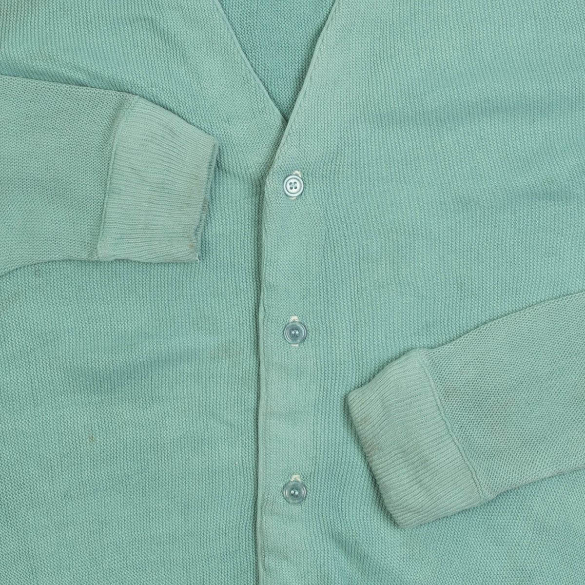 MEN'S VINTAGE 1980S KNITTED CARDIGAN - LARGE