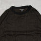 MEN'S VINTAGE 1990S PATTERNED KNITTED JUMPER - XX-LARGE