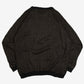 MEN'S VINTAGE 1990S PATTERNED KNITTED JUMPER - XX-LARGE