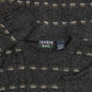 MEN'S VINTAGE 1990S STRUCTURED PATTERNED KNITTED JUMPER - MEDIUM