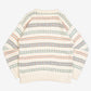 MEN'S VINTAGE 1990S STRUCTURED PATTERNED KNITTED JUMPER - X-LARGE