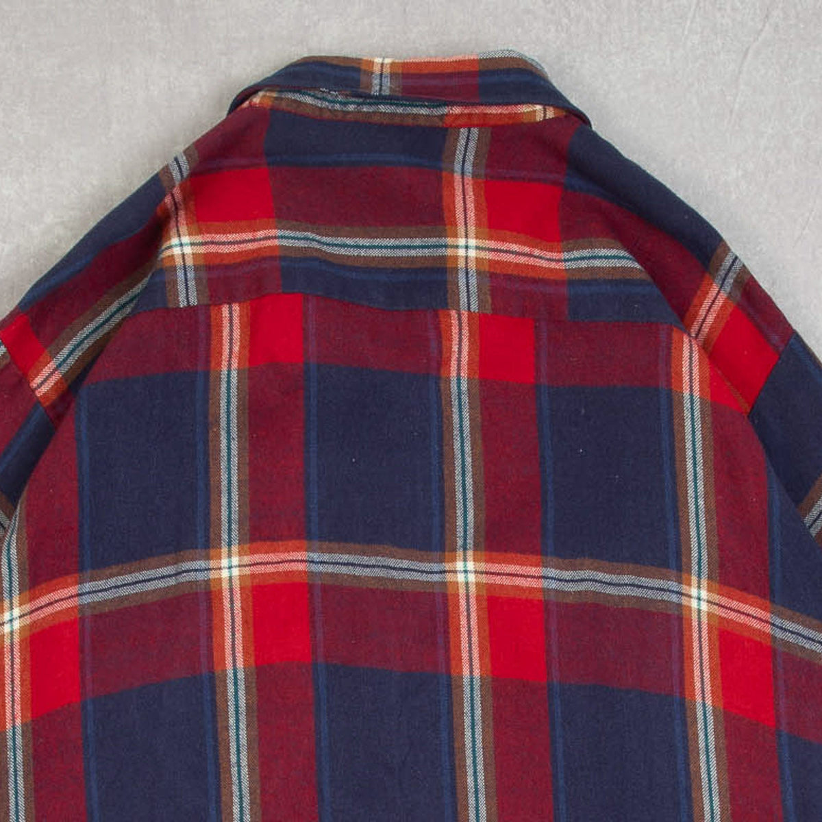 MEN'S VINTAGE 1990S WOOL STYLE CHECKED SHIRT - XX-LARGE