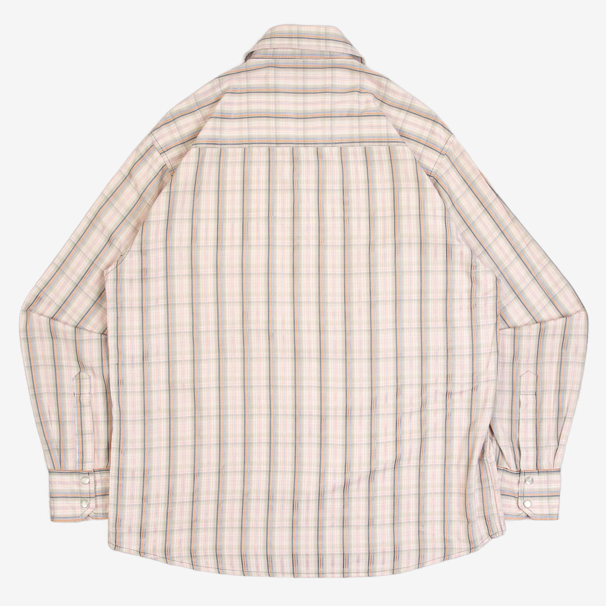 MEN'S VINTAGE 1990S CHECKED SHIRT - LARGE