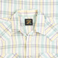 MEN'S VINTAGE 1990S CHECKED WESTERN SHIRT - LARGE