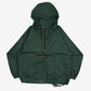 MEN'S VINTAGE 1990S GAP HOODED HALF ZIP WINDBREAKER JACKET - SMALL