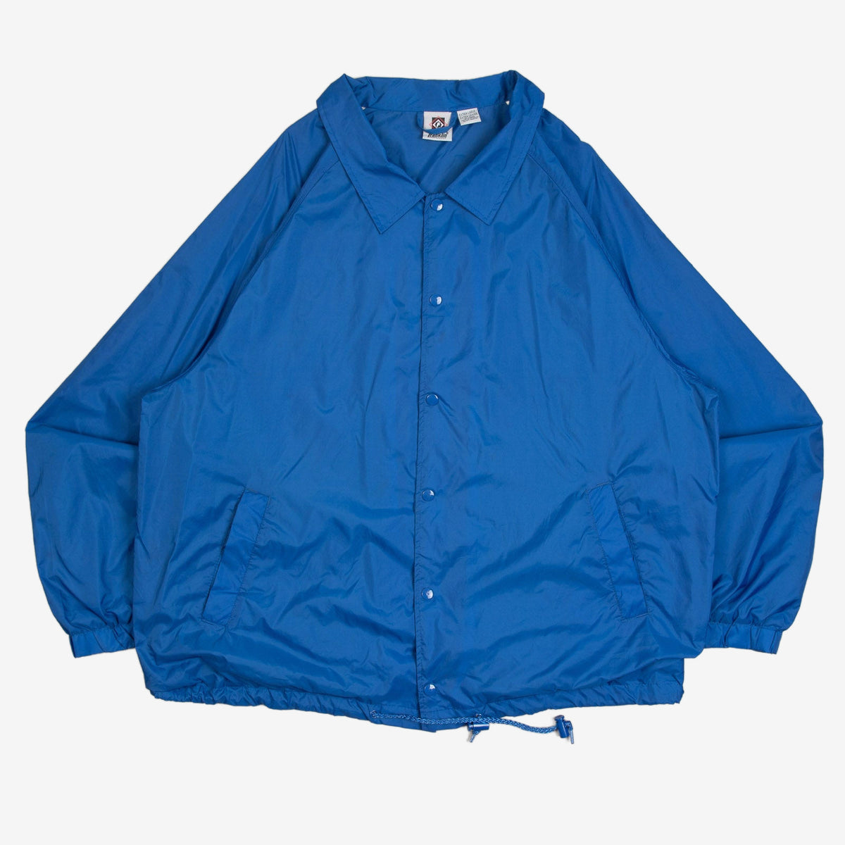 MEN'S VINTAGE 1990S BLANK COACH JACKET - X-LARGE
