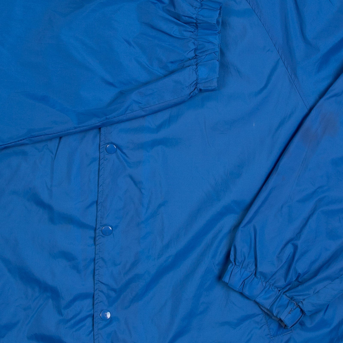 MEN'S VINTAGE 1990S BLANK COACH JACKET - X-LARGE