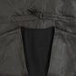 MEN'S VINTAGE 1990S LEATHER VEST JACKET - SMALL